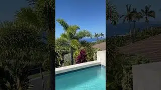 🌺 Hawai'i, Big Island 🇺🇸 #VIEWS ☀️ (KAILUA KONA SUNNY DAY 💚) ⛵#ASMR, #VOLCANO #SUN #4KVIEW #HAWAII