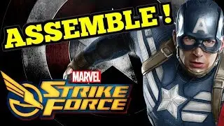 Captain America for ALL !!: Marvel Strike Force