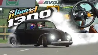 FUSCÃO PRETO 1300 TURBO CAUSANDO NO LFS!! | (G27 MOD)