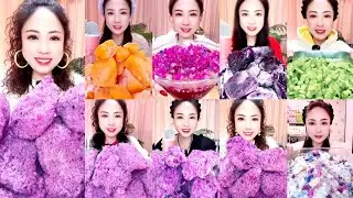ASMR ICE EATING | LATEST ICE | COLOURFUL ICE | DIFFERENT FORMS | CRUNCHY ICE | AJING ICE EATING