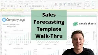 Шаблон прогнозирования продаж в Excel. Пошаговое видеоруководство от Simple Sheets