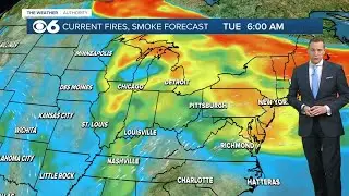 When Canadian wildfire smoke will bring 'a little haze' to Virginia
