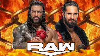 Roman Reigns vs Seth Rollins WWE Raw 13 Jan 2026 Steel Cage Match - WWE2k25 Game Play 
