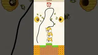 save the dog without touch lava #games #funny #shorts #viral