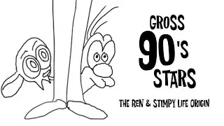 Gross 90's Stars: The Ren & Stimpy Life Origin