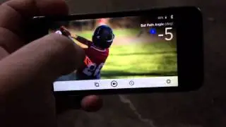 Blast Motion Easton Sensor Live Hitting