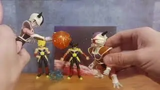 Dragon Stars Series Battle Pack: Bardock and First Form Frieza UNBOXING