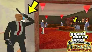 تنفيذ المهمة السرية للعميل السري 47 في قراند سان اندرياس GTA SAN Hitman Agent 47
