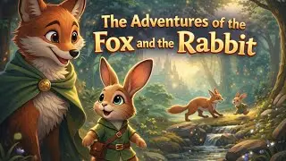 The Adventures of the Fox and the Rabbit 🦊🐰 | Kids Animal Story