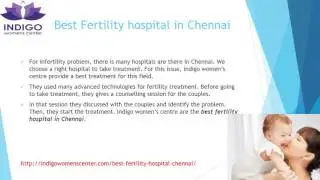 Indigo Womens centre bestfertilityhospital