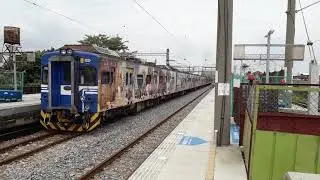 《20190820》2166次區間車（EMU500 白沙屯媽祖彩繪+信濃鐵道彩繪）成功離站