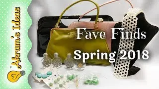 A Vintage Haul - Fave Finds Spring 2018 - Akram's Ideas Ep. 03-13