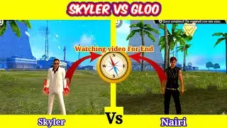 👿Skyler vs Nairi👿 💯free fire character ability test ❌Best character combination👈
