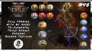 【PoE2 LIVE #46】Chill Farming With My Angry Tri-Elemental Triple Herald Endgame Banner Tactician