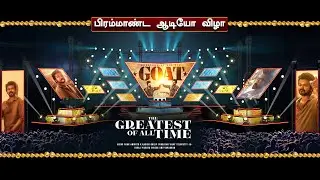 The GOAT - Audio Launch Promo | Thalapathy Vijay | Meenachi | Yuvan | Venkatprabhu | AGS Production