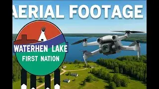 Waterhen Lake First Nation Saskatchewan Eagle One Drone Footage 1