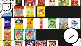 UK Crisps | Tier List with Jess (31/08/2024)
