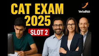 Live Analysis: CAT 2025 Slot 2 Strategy Updates @VerbalHub