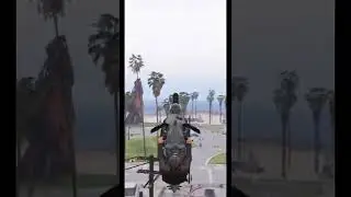 GTA V ~ KAWASAKI FALTU STUNT #700 | #Shorts |. THUG GAMERZ