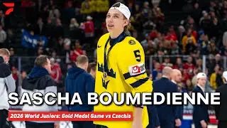 Jets Prospect Sascha Boumedienne Reacts To Scoring Winning Goal In Final At World Juniors