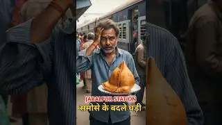 Samosa vs Passenger | Sad incident at Jabalpur Railway station #shortsfeed #samosa #jabalpur