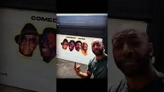 Comedy Hype News Mural in Atlanta #comedyhypenews #comedyhype