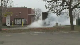 Driver dies after chemical leak in delivery truck