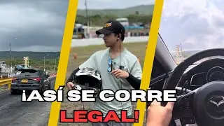 ¿COMO CORRER UN PIQUE LEGAL EN BARRANQUILLA? |  VLOG EN LA MEJOR PISTA DE 1/4 DE MILLA DE COLOMBIA