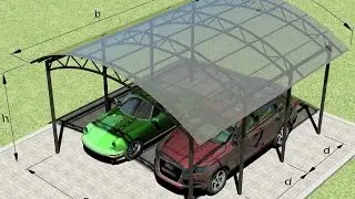 Инструкция по монтажу сборно-разборного навеса