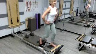 Hip Stability Standing on the Reformer