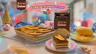 It's the most wonderful time for M.Y. San Grahams Mango Tiramisu Float!