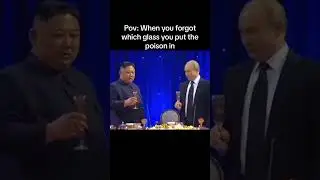 Pov: When you forgot which glass you put the poison in