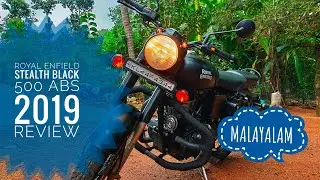 Royal Enfield Classic 500 Stealth Black 2019 ABS  Complete Malayalam Review