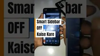 Smart Sidebar Off Kaise Kare | How To Turn Off Smart Sidebar | Smart Sidebar Band Kaise Kare #shorts