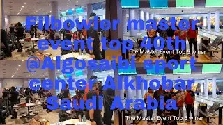 ALL FILIPINO INVITATIONAL MIXED TEAM MASTER  EVENT TOP 40 QUALIFIED @ ALGOSAIBI SPORT CENTER K.S.A.