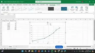 Making a line graph in Excel   Measuring Acceleration Lab Data