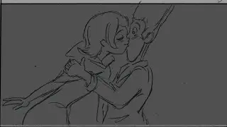Hotel Transylvania 1 original Mavis's birthday party sequence storyboard 