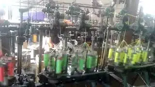 8 Spindle Big Pan Double Head Regular Braiding Machine( 3 no. Spindle)