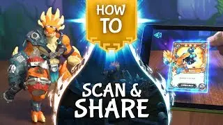 How to scan and share cards in Lightseekers!