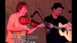 Liz Carroll, John Doyle 7.23.05 Irish Fiddle Reels, Two Harbors Folk Festival, Minnesota