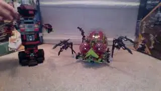 Lego 6949 spyrius robot and 70708 hive crawler review