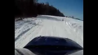 Jakub Brzeziński trening Rallyland Subaru Impreza