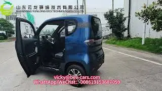 electric vehicle approved by eec coc l6e 4 wheels electric car scooter mobility