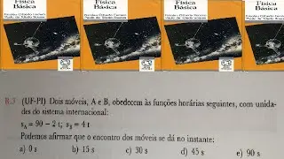 Questão de física - Movimento retilíneo uniforme. M.R.U
