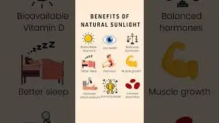 9 Amazing Health Benefits of Natural Sunlight 🌞 | Boost Immunity & Sleep Naturally #shorts