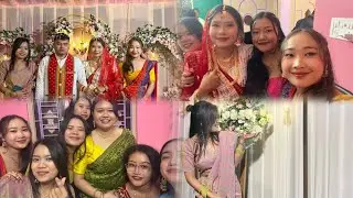 Wedding vlog| Debashree weds Tushen❣️💍| congratulations 🎉| Rabi narayan para|@bermikadebbarma 