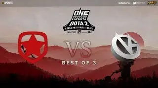 Gambit Esports vs Vici Gaming Game 1 (BO3) | ONE Esports Pro Invitational SG LB Finals