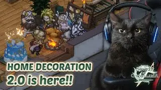 #SwordofConvallaria HOME DECORATION 2.0 is Here! | [In-game View]