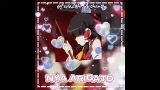 NYA ARIGATO || Touhou Edit / Reimu &times; Marisa🌟💖 #edit #editing #touhou #touhouedit #reimu #marisa #ッ
