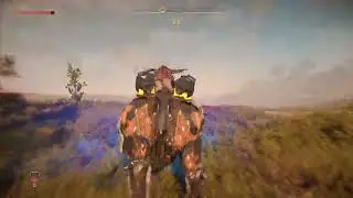 Horizon Forbidden West  - Mount Bristleback - Rollerback Takedown